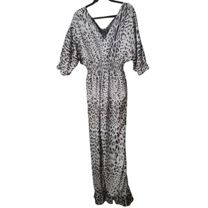 Stylish Leopard Print Maxi Dress